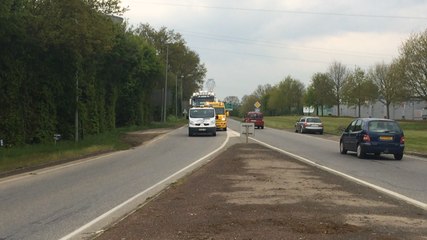 Passage d'un convoi exceptionnel