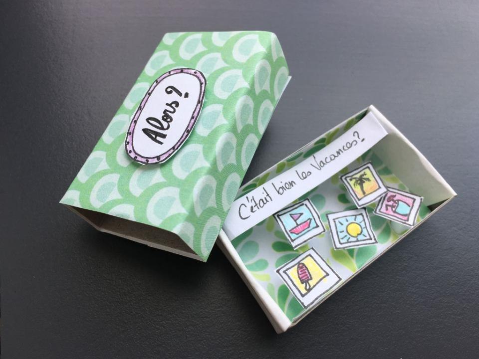 La boîte à message