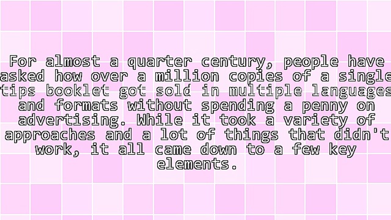 Booklet Tips - Lead Time for Bulk Sales Buyers