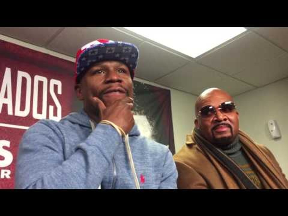 Mayweather on chris brown vs Soulja Boy