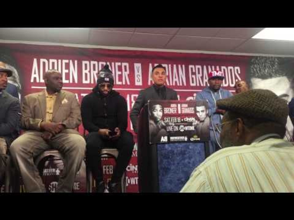 Adrien granados on fighting Adrien Broner
