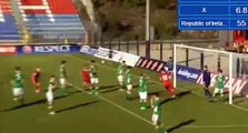 Gavric Zeljko Goal HD -  Serbia U17 1-0 Ireland U17 04.05.2017