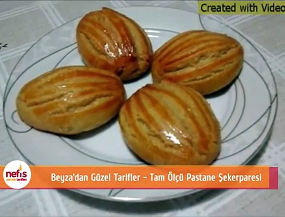 Tam Ölçü Pastane Şekerparesi Tarifi