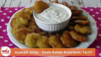 Soslu Kabak Kızartması Tarifi