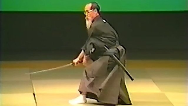 杉野嘉男 香取神道流 居合術 Sugino Yoshio Katori shinto ryu