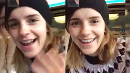 Emma Watson FaceTimes With Student Stuck At Home Studying