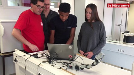 Concarneau. Animation scientifique et technique au lycée Pierre Guéguin