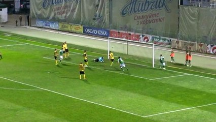 Jogo da segunda divisão da Ucrânia tem gol contra bizarro. Veja!