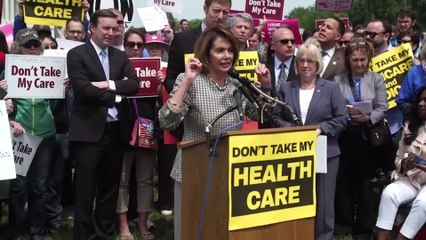 Download Video: Pelosi: GOP health-care bill is ‘a scary zombie’