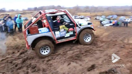 Cascade en 4x4... RATE !!