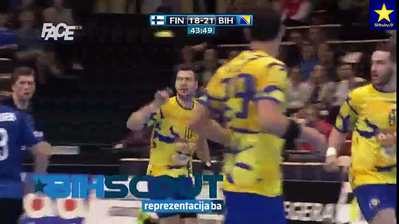 Finska - BiH 27:32 - 2.poluvrijeme [Highlights] (4.5.2017)