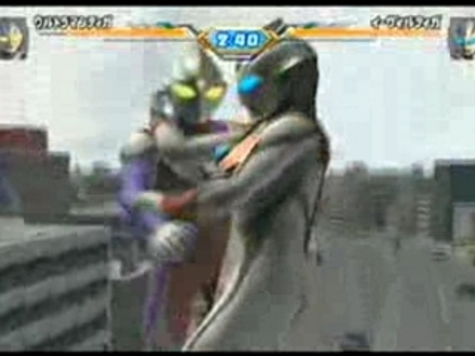 Ultraman Tiga PS 2 gameplay