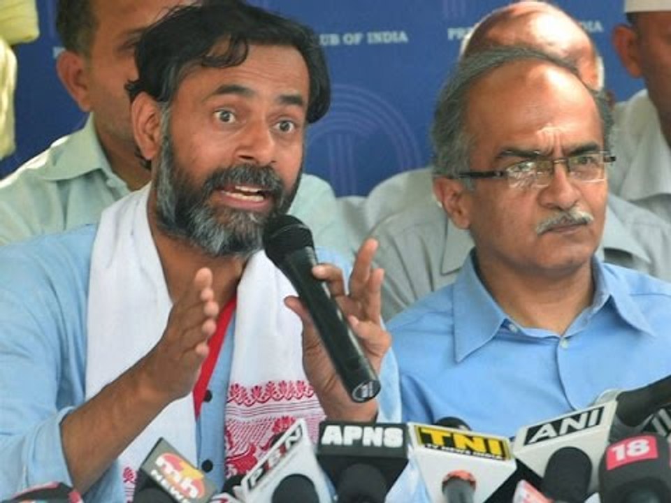 AAP Rebels Prashant & Yogendra To Hold 'Swaraj Samvad' Today