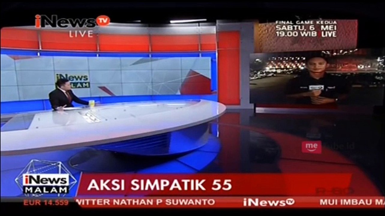Peserta Aksi Simpatik 55 Sudah Mulai Berdatangan