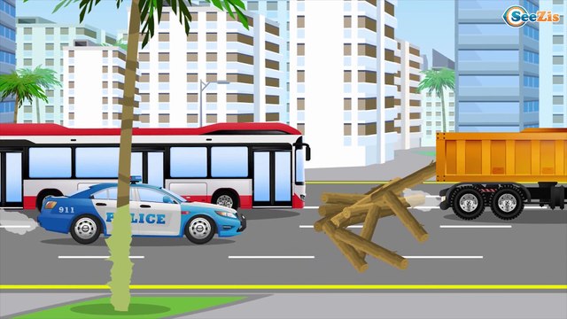 МУЛЬТФИЛЬМ про МАШИНКИ Новые приключения Грузовика и Экскаватора в Городке | Видео для детей!