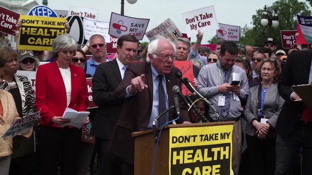 Murray, Sanders speak against GOP health-care bill