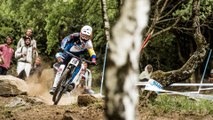Marcelo Gutiérrez Charges Slippery Trail in Lourdes | UCI Mountain Bike World Cup 2017