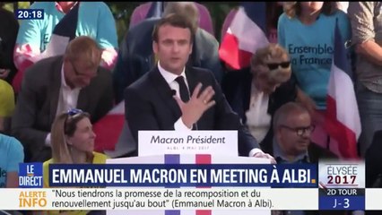 Quand Macron loue la "vitalité démocratique" de la France insoumise