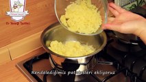 Patatesli Karnıyarık Börek Tarifi - Yufkadan Domatesli Biberli Çıtır Börek