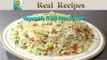 Vegetable Fried Rice Real Recipes Fried Rice Restaurant Style - Chinese Fry Rice Recipe