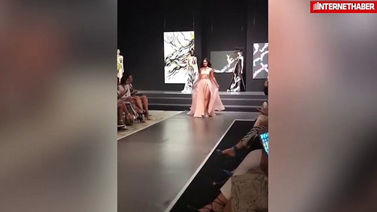 Ebru Şallı ne yapıyor- Çıplak fotoğraftan sonra podyum skandalı!