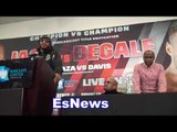 floyd mayweather and badou jack right after degeale fight EsNews Boxing