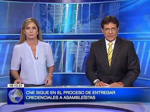 CNE continúa el proceso de entregar credenciales a Asambleístas