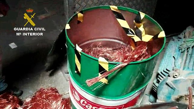 5 detenidos por robar cableado de cobre en zonas residenciales de Las Palmas de Gran Canaria