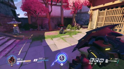 Overwatch: Genji can double jump over Rein's shatter now
