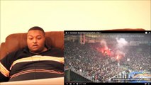 Reactions to Panathinaikos hardcore fans 