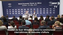Soudan du Sud: Whitaker presse la communauté internationale