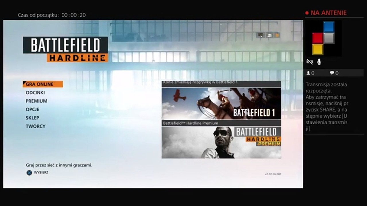 Battlefield Hardline Live