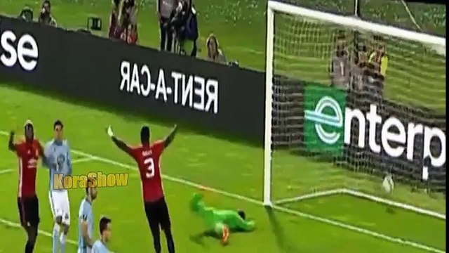 اهداف مباراة مانشستر يونايتد 1 - 0 سيلتا فيجو الدوري الاوروبي 4-5-2017