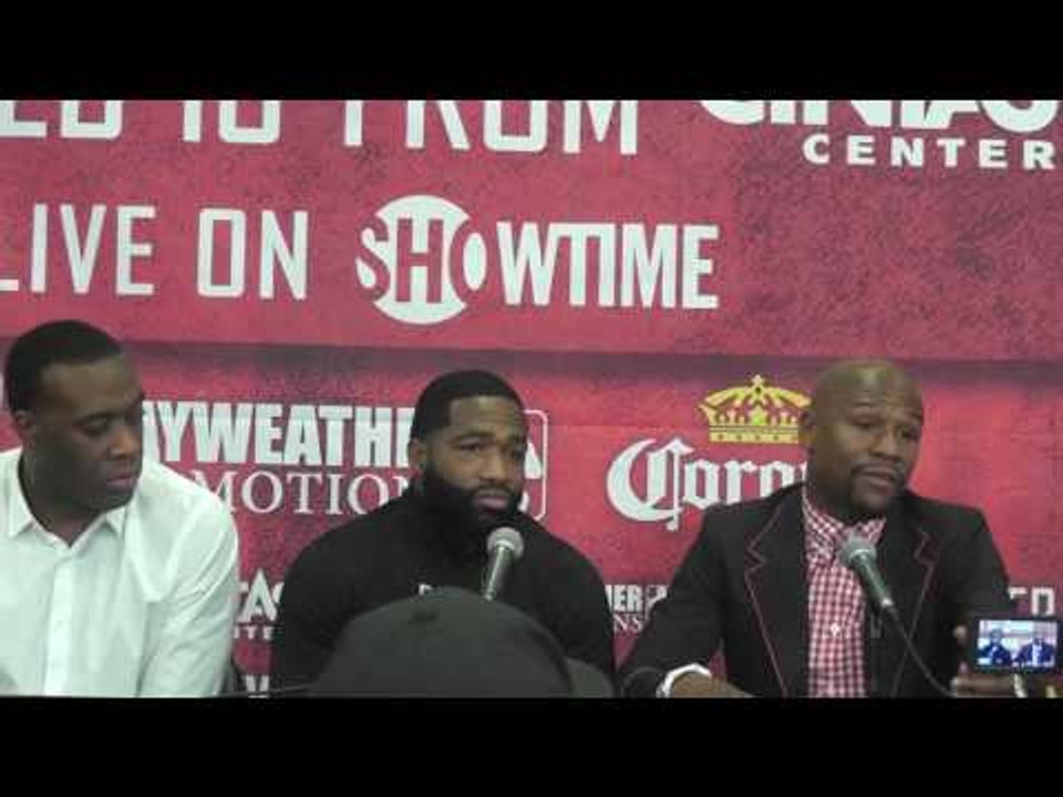 Adrien Broner and Floyd Mayweather must see Floyd speech epic ish