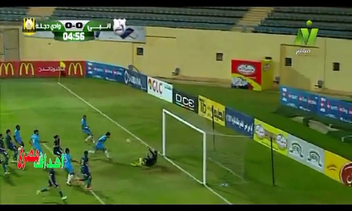 اهداف مباراه انبي 1-1 وادي دجله الدوري المصري 4-5-2017
