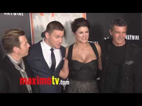HAYWIRE Premiere Gina Carano, Channing Tatum, Antonio Banderas ARRIVALS