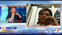 “Pongo en duda la veracidad de ese video”: Adriana López, hermana de Leopoldo López, sobre presunta fe de vida difundida por Diosdado Cabello