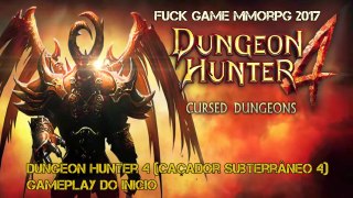 Dungeon Hunter 4 (Caçador Subterrâneo 4) Gameplay do Inicio