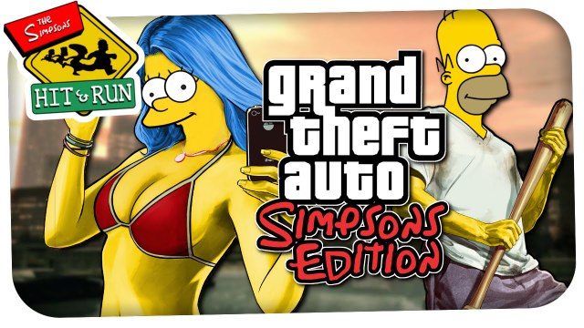 HOMER DOIDÃO DE PEDRA - The Simpsons Hit Run