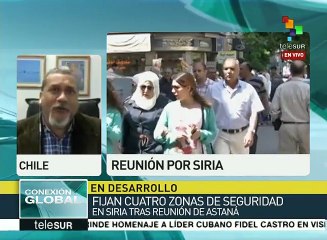Jofré analiza la propuesta de crear zonas de seguridad en Siria