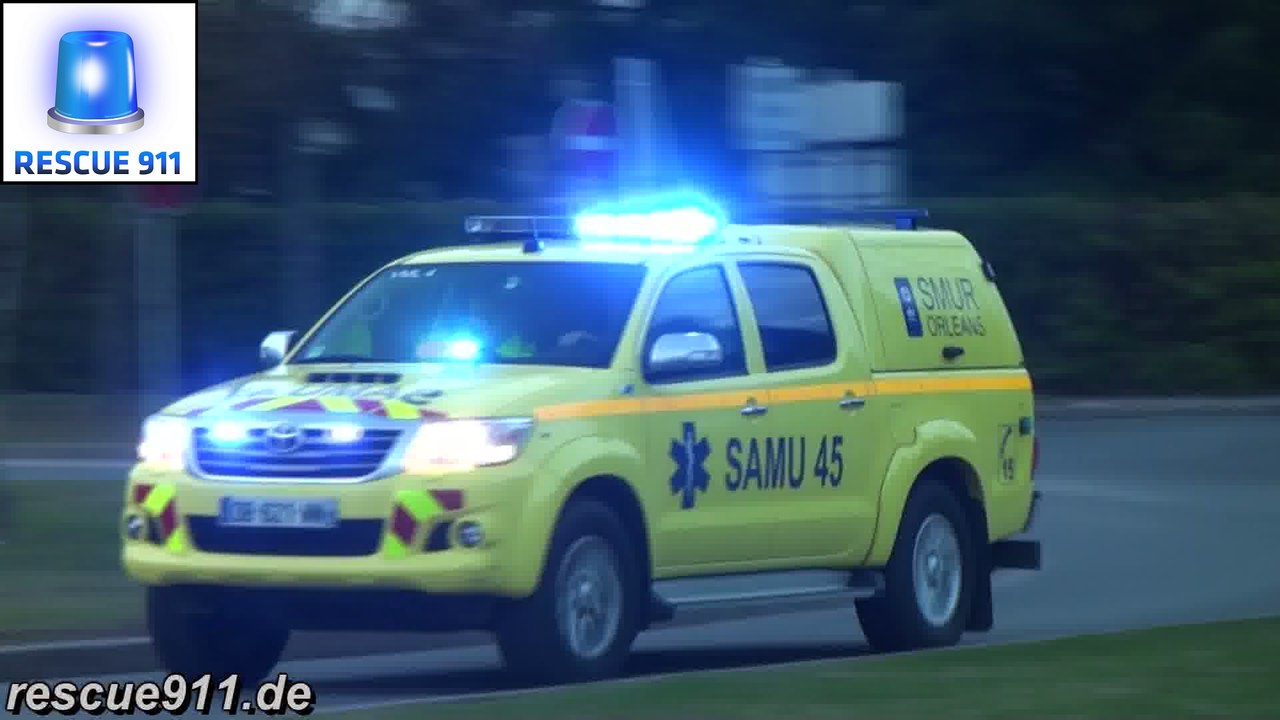 SAMU 45 SMUR Orléans