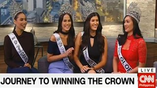 WATCH - Binibining Pilipinas 2017 Winners - CNN Philippines Interview