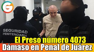 Dámaso López ingresa al penal de Ciudad Juárez