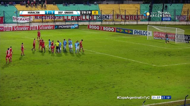 Huracán - Defensores Unidos