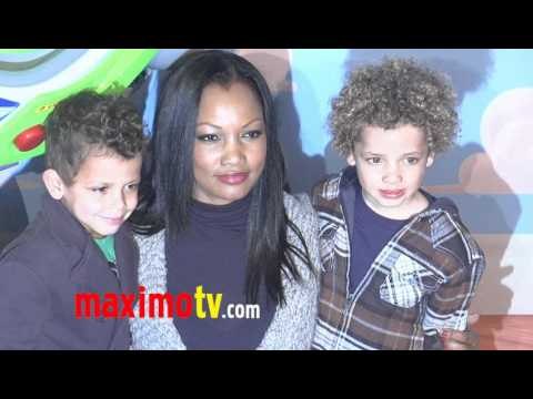 Garcelle Beauvais & Kids at DISNEY ON ICE Presents Toy Story 3 Premiere Arrivals