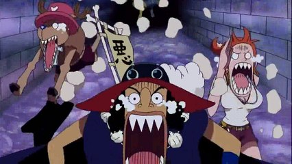 One Piece Funny scene Cerberus