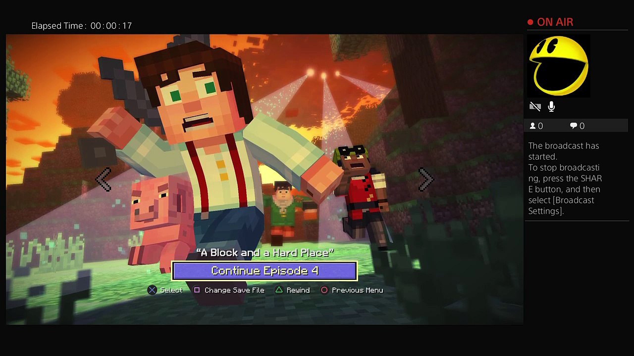 dnice4life315's Live PS4 Minecraft Story Mode Episode 4 (65)