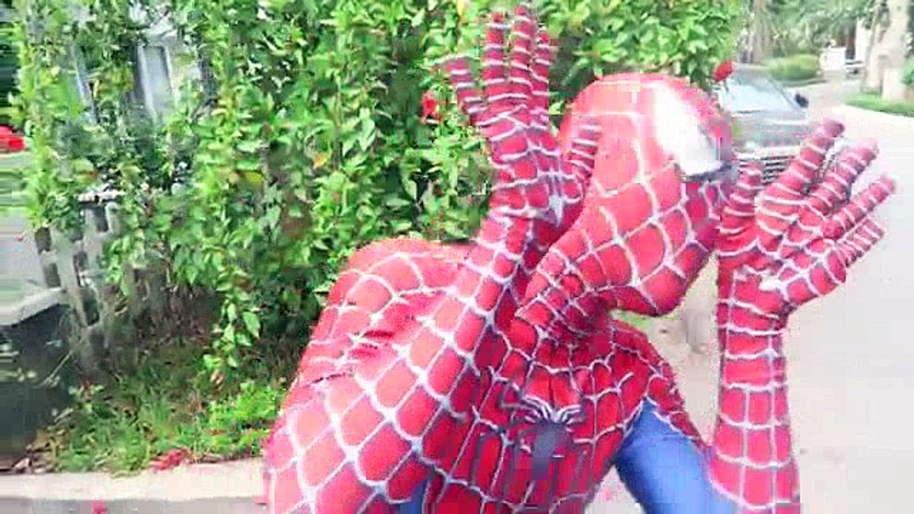 (29)_Frozen Anna vs Snow White SLAP CHALLENGE with Spiderman Elsa Superman Batman Funny Prank Superhero