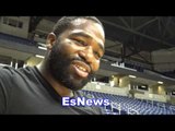 adrien broner sick shots on basketball court steph curry style - EsNews Boxing