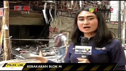 Kondisi Terkini Ruko di Blok M yang Terbakar